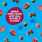 Kibbles 'n Bits Dry Dog Food, Savory Bacon & Steak Flavor for Adult Dogs