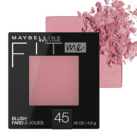 Maybelline Fit Me Blush, Lightweight, Smooth, Blendable, Long-lasting All-Day Face Enhancing Makeup Color