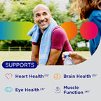 Centrum Silver Men's 50+ Multivitamin with Vitamin D3, B-Vitamins, Zinc for Memory and Cognition - 200 Tablets