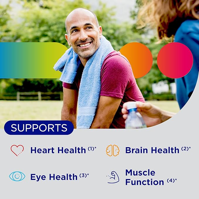 Centrum Silver Men's 50+ Multivitamin with Vitamin D3, B-Vitamins, Zinc for Memory and Cognition - 200 Tablets