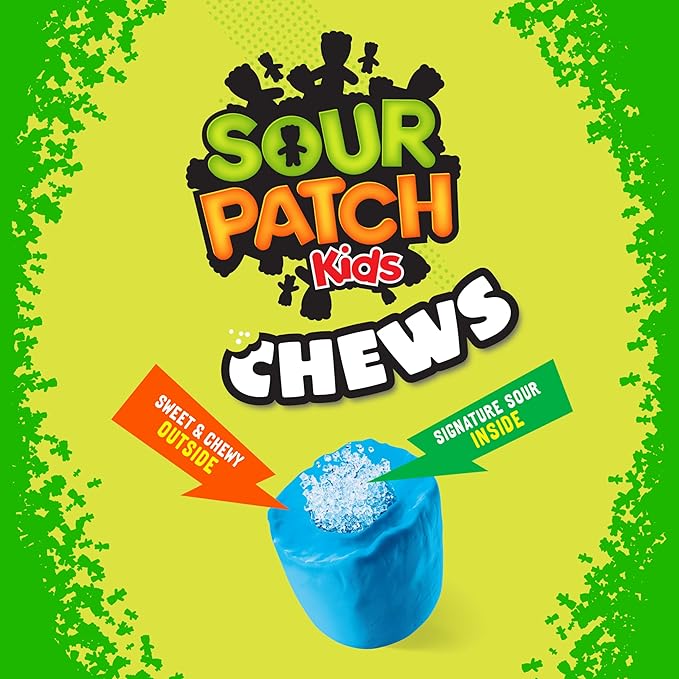 SOUR PATCH KIDS Chews Soft & Chewy Candy