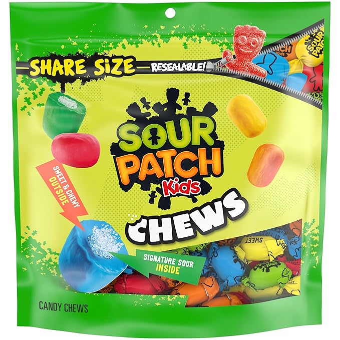 SOUR PATCH KIDS Chews Soft & Chewy Candy