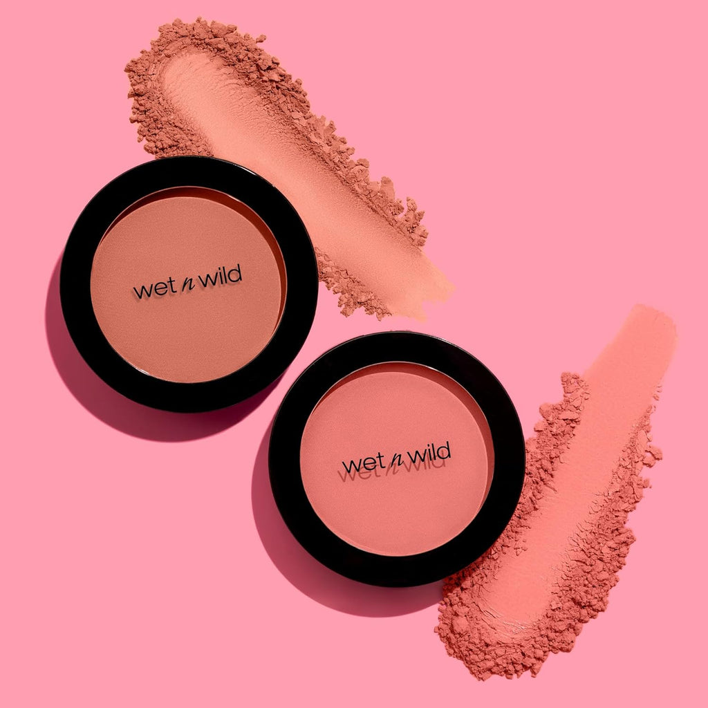Wet n Wild Color Icon Blush – 5 Shades Available – Matte & Natural Sheer Glow – Smooth Blend, Vegan & Cruelty-Free