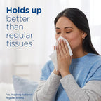 Puffs Plus Lotion Facial Tissues, 4 Family Boxes, 124 tissues per box