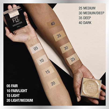 Maybelline Fit Me Loose Setting Powder, Face Powder Makeup & Finishing Powder, Deep, 1 Count