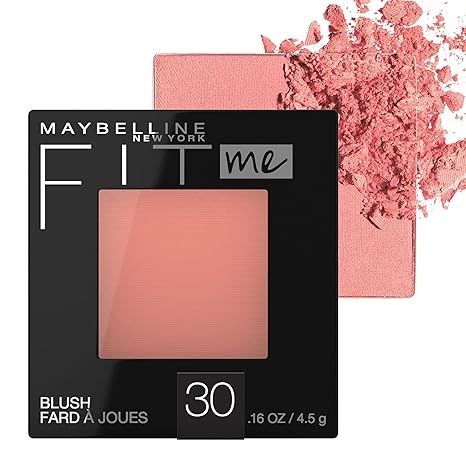 Maybelline Fit Me Blush, Lightweight, Smooth, Blendable, Long-lasting All-Day Face Enhancing Makeup Color