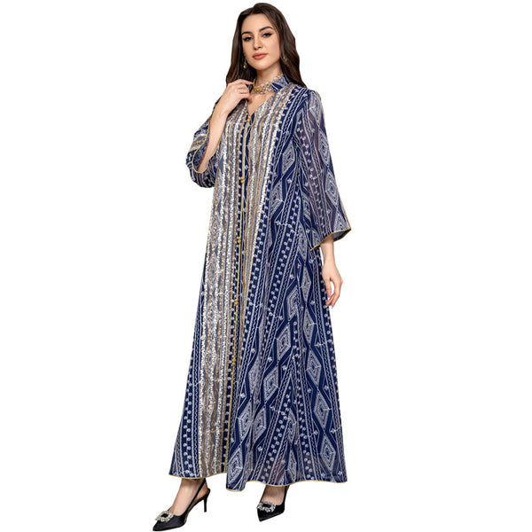 Women's Fashion Dress Dubai Robe