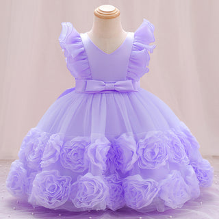 Buy purple Girls&#39; Children&#39;s Vest Princess Dress