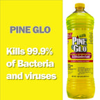 (2 pack) Pine Glo Kitchen & Bath Household Cleaner, Lemon, 40 oz