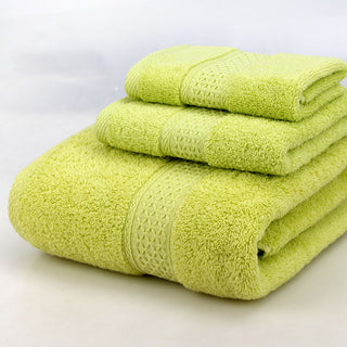 Buy carambola-yellow Set of 3 Hotel Home Towel