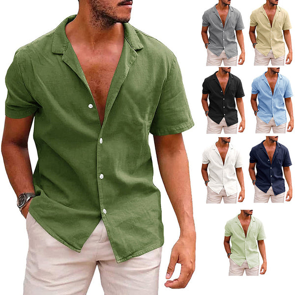 Men's Tops Casual Button Down Shirt