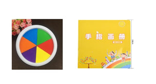 Buy c-set New Hot Selling Kindergarten Finger Print Mud Non-toxic Washable Pigment