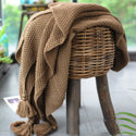 Knitted Blanket Bed end Nordic Blanket Woolen Sofa Blanket