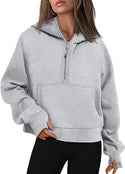 Women's Long Sleeve Pullover Zipper Hoodies