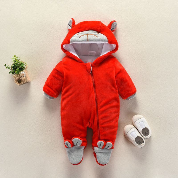 Autumn and winter newborn climbing suit