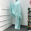 Solid color robe dress