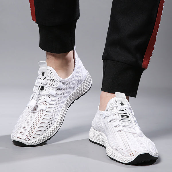 Flying woven mesh sneakers