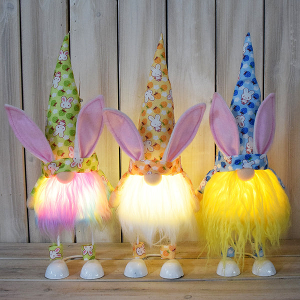 Easter Lights Faceless Baby Doll Decorations