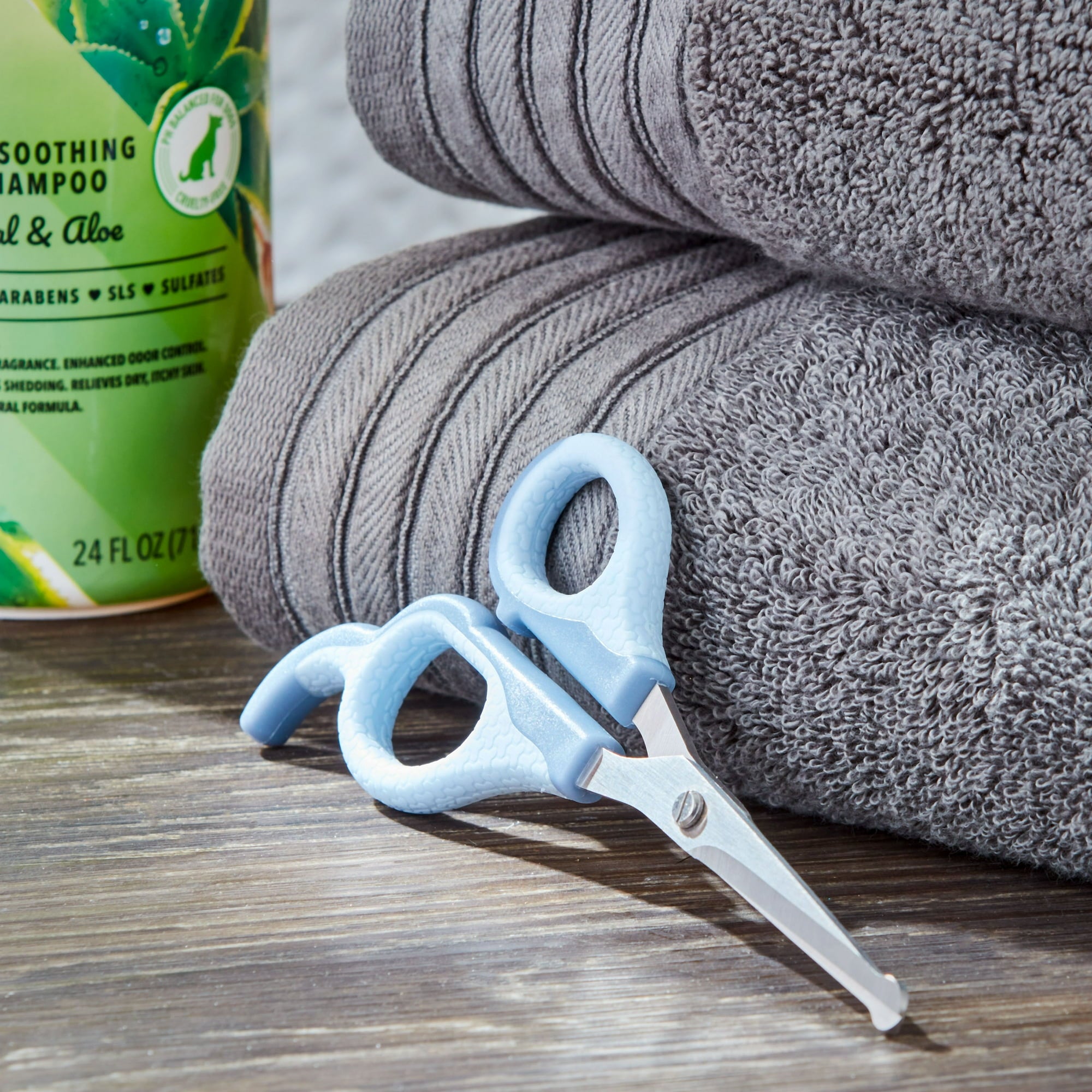 Vibrant Life 6.7in Round-Tip Dog Grooming Scissors for All Coats