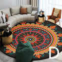 Ethnic Style Carpet Homestay Retro Mandala Mat