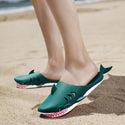 Shark Slippers Beach Shoes Home Flat Slippers for Women & Men