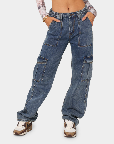 Women's Fashion Straight Jeans