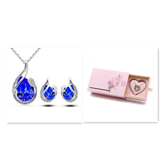 Buy blue-pink-box Jewelry sets