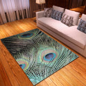 Peacock Feather Printed Beautiful Carpet