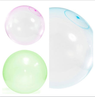 Buy 100b1andp1 Air Filled Water Bubble Balloon Children Outdoor Toys Party Gift