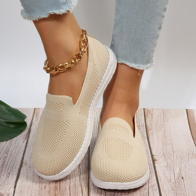 Women's Mesh Breathable Slip On Lazy Shoes