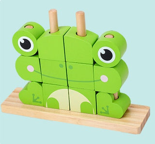 Buy frog Wooden Building Blocks