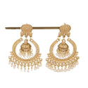 Bohemian Retro Ethnic Style Alloy Little Bell Shape Pendant Tassel Earrings