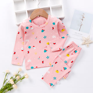 Buy 1-style Children&#39;s Winter Lycra Autumn Clothes and Long Pants Suit