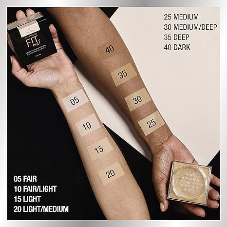 Maybelline Fit Me Loose Setting Powder, Face Powder Makeup & Finishing Powder, Fair, 1 Count