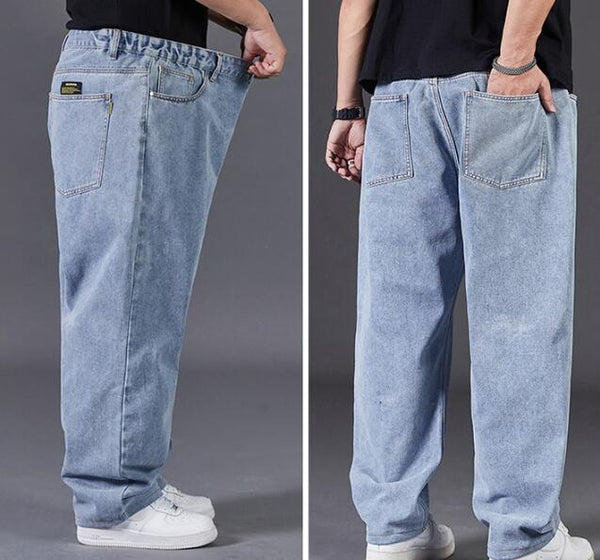 Men's Loose Straight Trend Jeans