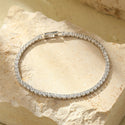 S925 Silver Full Diamond Shining High-grade Bracelet For Women