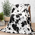 Cow Print Blanket Flannel Blanket