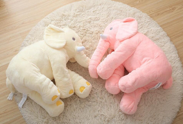 Children's Soothing Elephant Plush Toy Pillow