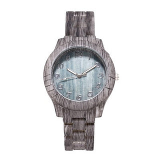 Buy gray Bamboo Pattern Fashion Numbers Creative Men&#39;s And Women&#39;s Watches