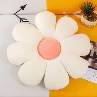 Buy white Bed and Breakfast Cushion Small Daisy Petal Cushion