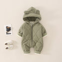 Baby Autumn And Winter Rompers Thermal Clothes