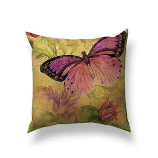 Buy style-d Nordic Abstract Butterfly Headrest Office Sofa Throwing Pillow Cover