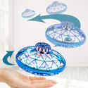 Glowing Flying Maneuvering Fingertip Spinning Top Toy