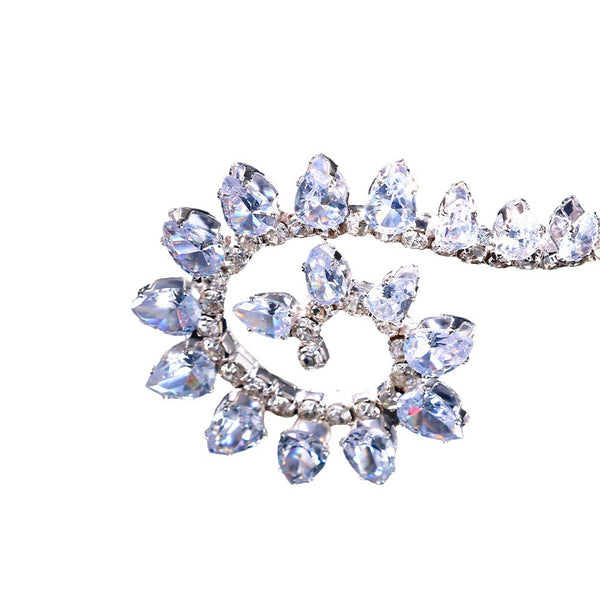 New Rotating Flower-shaped Bracelet Versatile Personality Zircon Bracelet For Women