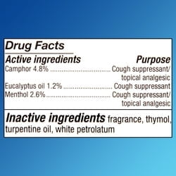 Equate Vaporizing Rub Ointment, 3.53 oz, Compare to Vicks® VapoRub® Active Ingredients
