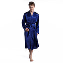 Men's Fashion Solid Color Robe Thin