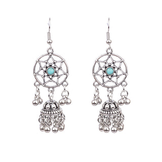 Buy hqef0155 Vintage Ethnic Style Vintage Bell Earrings