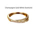 Champagne Gold White Diamond