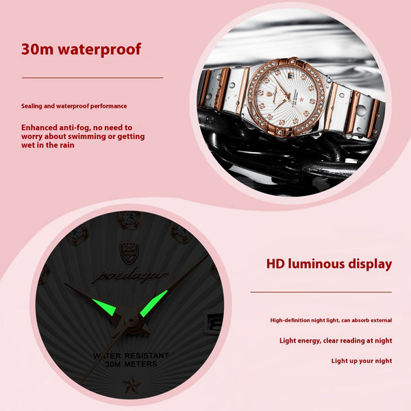 Women's Waterproof Luminous Ultra-thin Watch