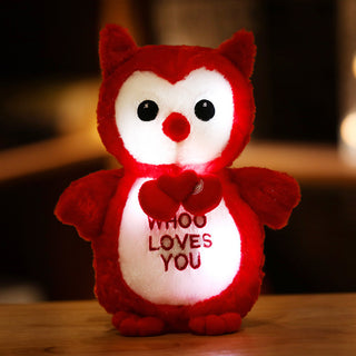 Buy owl Led Light Up Teddy Bear Doll Pillow Light Up Plush Toy